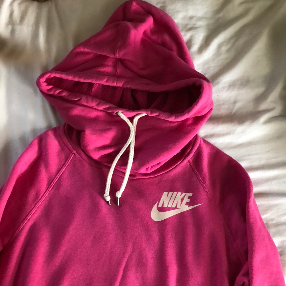 Cute Pink Nike Hoodie!!